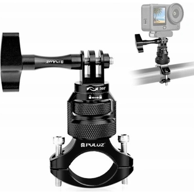 Puluz Držák na řídítka 360°. Držák motoru na kolo pro GoPro SJCAM Xiaomi DJI Pu796B