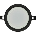 UltraLux Led СТЪКЛЕН ПАНЕЛ ЗА ВГРАЖДАНЕ, КРЪГ, 18w, 4200k, 220-240v ac, ip44, (lprg1842bl)