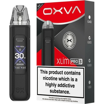 OXVA Xlim Pro 3 1500 mAh Black Leather