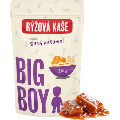Big Boy Ryžová kaša Sweet and Salty s príchuťou slaného karamelu Eko varianta 350 g