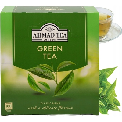 Ahmad Tea Zelený čaj zelený čaj 100 hliníkových sáčků