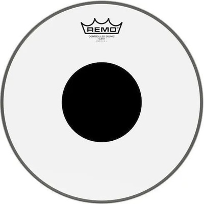 Remo CS-0312-10 Controlled Sound Clear Black Dot 12" Kожа за барабан