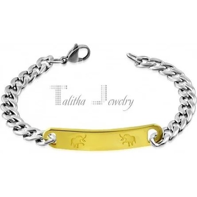 Talitha Двуцветна гривна за късмет