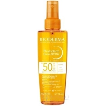 Bioderma Photoderm Bronz suchý olej na opaľovanie Dry Oil SPF50+ 200 ml