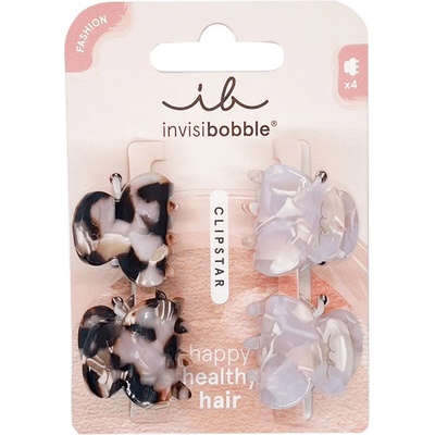 Invisibobble Clipstar Petit Four New 4pc