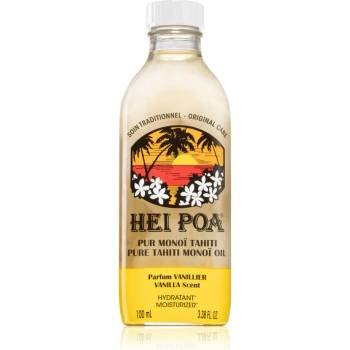 Hei Poa Pure Tahiti Monoï Oil Vanilla мултифункционално масло за тяло и коса 100ml