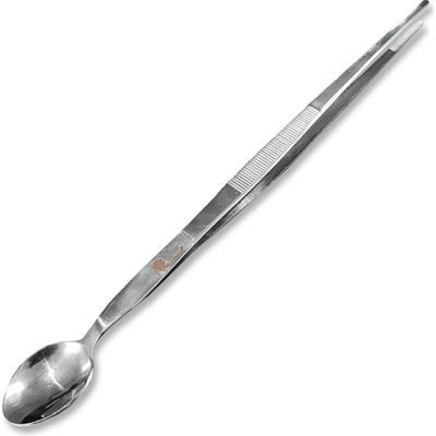 Dellinger Kuchařská 2v1 pinzeta se lžící 300mm - stříbrná