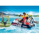 Playmobil 9435 Nafukovací vznášedlo s motorem
