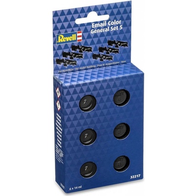 Revell Sada barev Email Color General Set 5 Gloss/Matt 6 x 14 ml