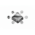 Bestent Сребрист брезент 4x8 м 260 г/м2 (PL2604/8)