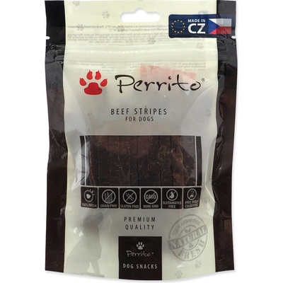 PERRITO Beef stripes pochúťka pre psov 100 g