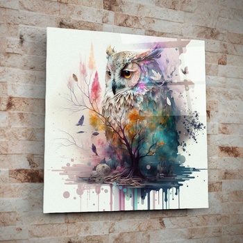 Art gift Стъклено АРТ пано - Цветна мъдрост