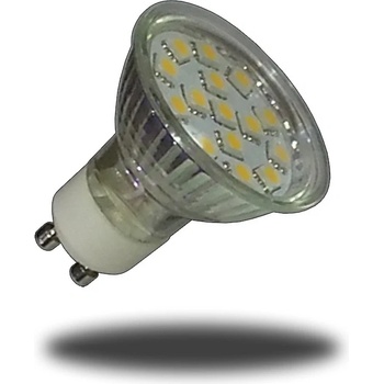 V-tac LED bodovka GU10 3W teplá bílá