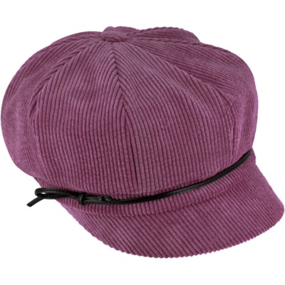 Fiebig Headwear since 1903 dámská podzimní manšestrová bavlněná bekovka