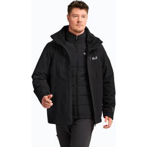 Jack Wolfskin Мъжко яке 3-в-1 Jack Wolfskin Jasper Pro 3IN1 black