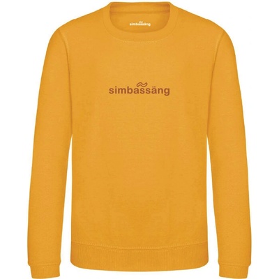 Chlapčenská mikina s vyšívaným logom orange