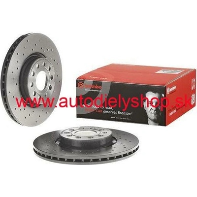 Audi TT 7/2014- Predné kotúče sada L+P / 312mm dierované / BREMBO