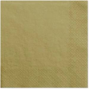 PartyDeco Златисти салфетки - 33 x 33 см
