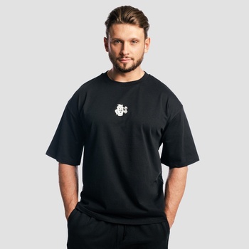 GymBeam Тениска Shaker Boxy Black XL