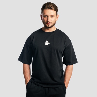 GymBeam Тениска Shaker Boxy Black XL