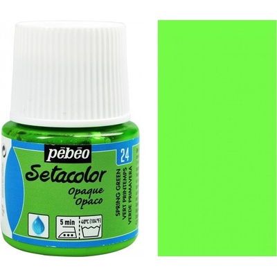 Pébéo Setacolor 45 ml jarní zelená barva na textil