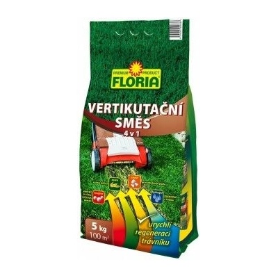 AGRO Trávna zmes vertikutačná FLORIA 5 kg