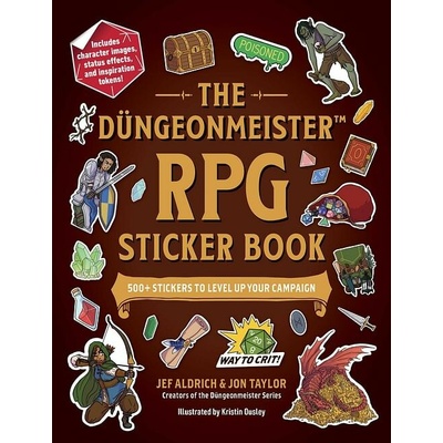 Kniha nálepiek - The Dungeonmeister RPG Sticker Book - kolektiv autorů