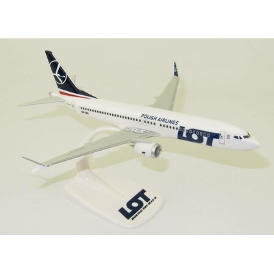 PPC Holland Boeing 737 MAX 8 LOT Polish Airlinesm 2010 Colors Snap Fit 1:200