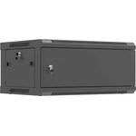 Lanberg WF01-6404-00B Rack шкаф 4U стенен черен (WF01-6404-00B)