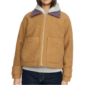 Selfhood Дамско ежедневно яке Selfhood Women's Short Jacket Casual jacket - Camel (103-3073-0114)