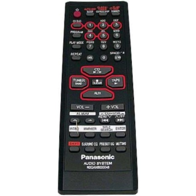 GENERAL PANASONIC N2QAHB000046 - съвместимо дистанционно управление на марката General (N2QAHB000046)