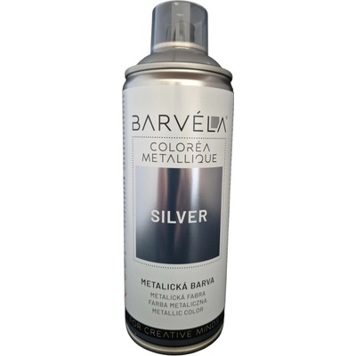 Barvéla coloréa metallique 400 ml silver