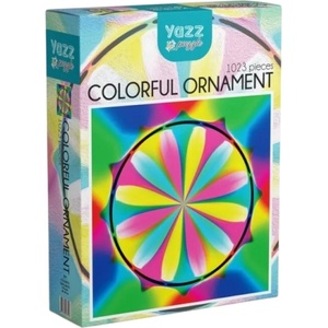 Yazz Пъзел Yazz Puzzle от 1023 части - Цветен орнамент (3849)