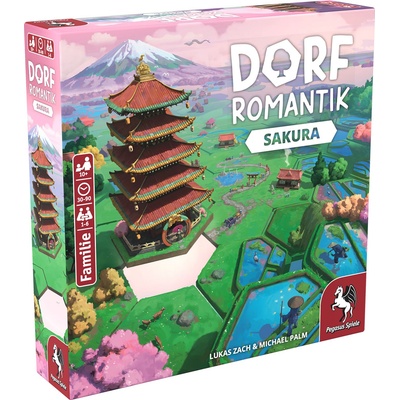 Pegasus Spiele Настолна игра Dorfromantik: Sakura (English Edition) - Семейна (51243E)