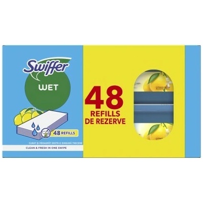 Swiffer Sweeper Náhradní čisticí hadříky 48 ks
