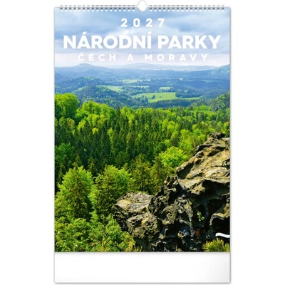 NOTIQUE Nástenný Národné parky Čiech a Moravy 33 x 46 cm 2027