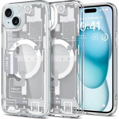 SPIGEN ULTRA HYBRID MAGSAFE IPHONE 15 PLUS ZERO ONE biele