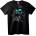 NOONEBRAND Тениска Daft Punk Alive - XL, Black