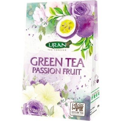 Liran Green Tea Passion Fruit zelený čaj s příchuí mučenky 30 g