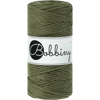 Bobbiny Macrame Cord 3 mm 100 m Avocado юта (MS-E039)