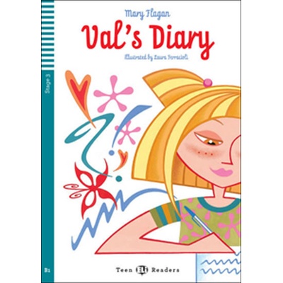 Teen Eli Readers Stage 3 (cef B1): Val's Diary with Audio CD