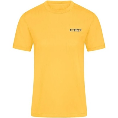 CEP Дамска тениска CEP Women's Run Shirt Short Sleeve Running shirt - Marigold - размер XS (916-3534-0411)