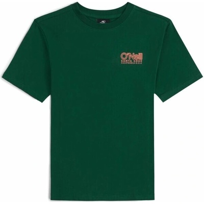 O'Neill ESSENTIALS CALI LOGO Chlapecké tričko, tmavě zelená,