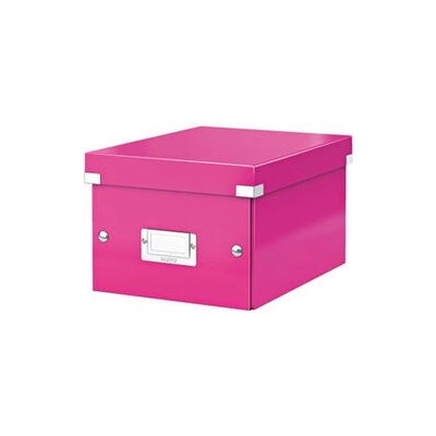 Leitz Malá univerzální krabice Click & Store, Růžová