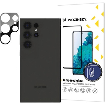 Wozinsky Закалено стъкло за камера 9H за Samsung Galaxy S24 Ultra - Черен KP32884 (32884)