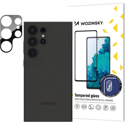 Wozinsky Закалено стъкло за камера 9H за Samsung Galaxy S24 Ultra - Черен KP32884 (32884)
