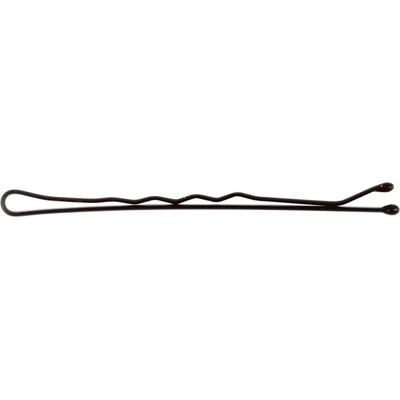 Vlnitá sponka Sibel Wavy - 7 cm, čierna - 500 g (9400071-02)