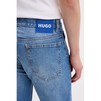 HUGO Blue HUGO сини дънки slim fit мъжки Ash (50555955)