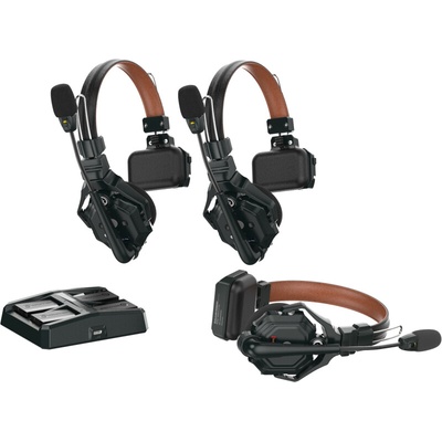 Hollyland Solidcom C1 Pro Wireless Intercom System with 3 ENC headsets