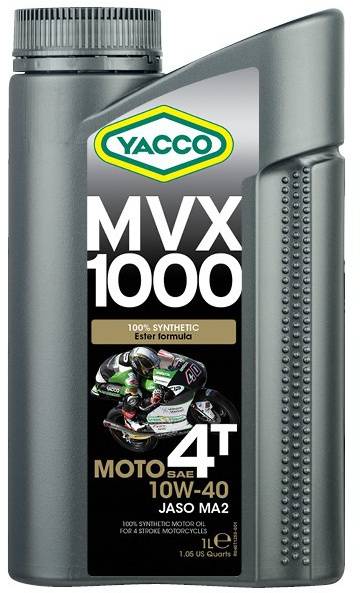 Yacco MVX 1000 4T 10W-40 1 l od 13,5 € - Heureka.sk